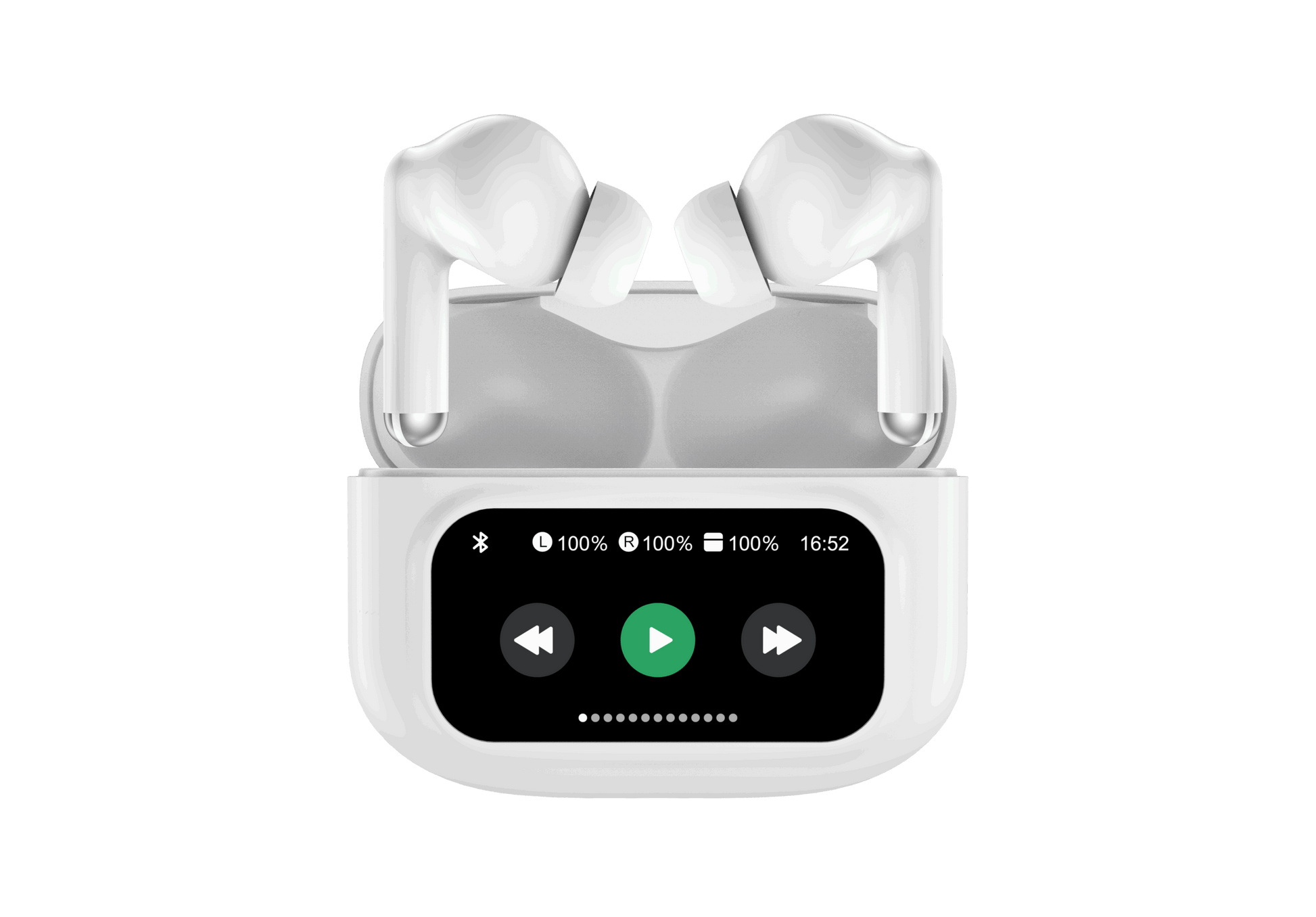 Adesso Earbuds Bluetooth Xtream T3 Active Noise Cancellation with Touchscreen controller - product image 1 of 5