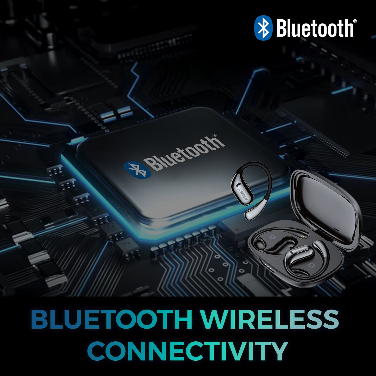 Adesso Earbuds Bluetooth Xtream T5 Open-Ear Sports Waterproof - product image 4 of 5