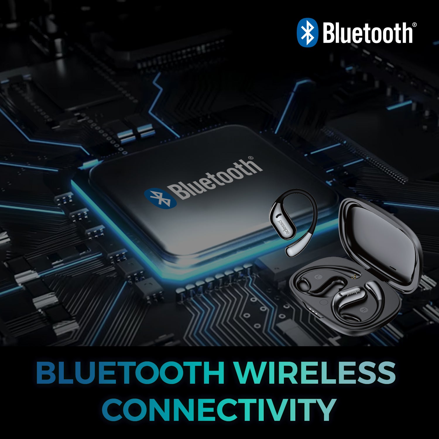 Adesso Earbuds Bluetooth Xtream T5 Open-Ear Sports Waterproof - product image 4 of 5