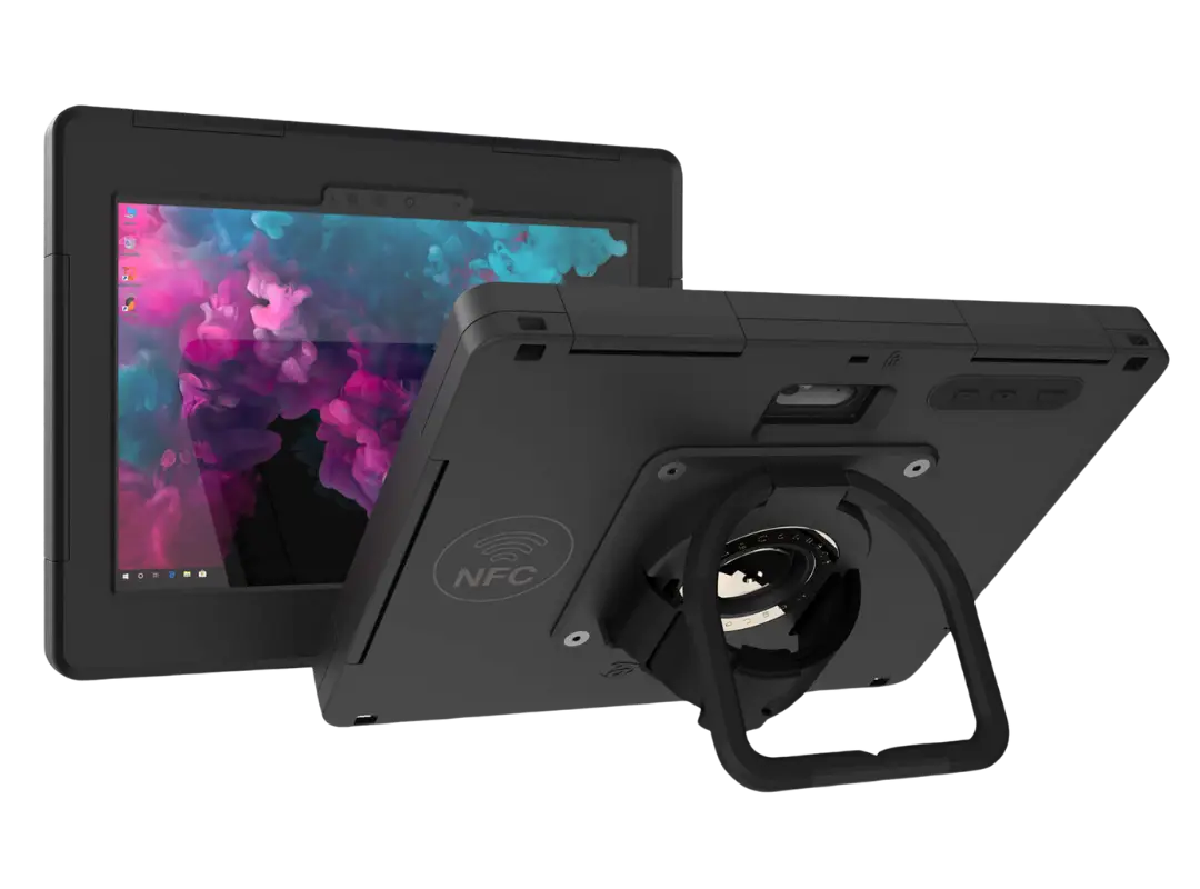 Joyfactory Joy Factory iPad 10.2 (7th-9th Gen) 2021/2020/2019 aXtion Bold MP Water Resistant Rugged Shockproof Case Rotating Handstrap & Kickstand - Black - product image 5 of 5