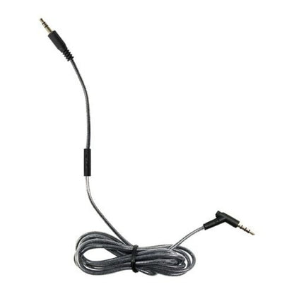 HamiltonBuhl Headset Flex-Phones Foam with Gooseneck Mic Virtually Indestructible Dura-Cord Chew Resistant 4ft Cable 3.5mm TRRS - BULK - Black