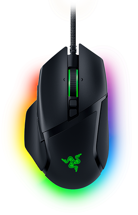 Razer Gaming Mouse Wired Basilisk V3 Ergonomic Hypershift 11 Buttons Focus+ Optical Sensor Chroma RGB Black - product image 1 of 5
