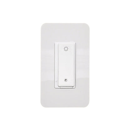 Nexxt Nexxt Smart Home Wifi Dimmer Switch Single Pole Voice Control Alexa/Google - Manual & Remote Dimming - White (UPC: