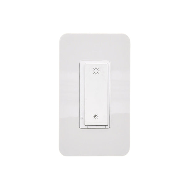 Nexxt Nexxt Smart Home Wifi Dimmer Switch Single Pole Voice Control Alexa/Google - Manual & Remote Dimming - White (UPC: