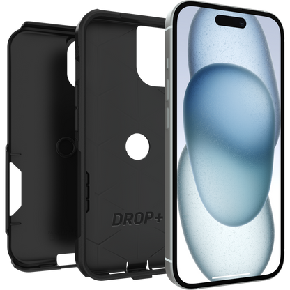 OtterBox iPhone 17e/16e/15/14/13 Commuter Case - Black