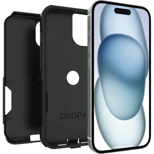 OtterBox iPhone 17e/16e/15/14/13 Commuter Case - Black