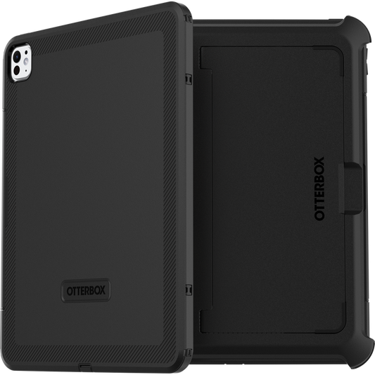 OtterBox iPad Pro 13 (7th Gen) 2024 Defender Case with Built-in Screen Protector - Black - product image 1 of 5