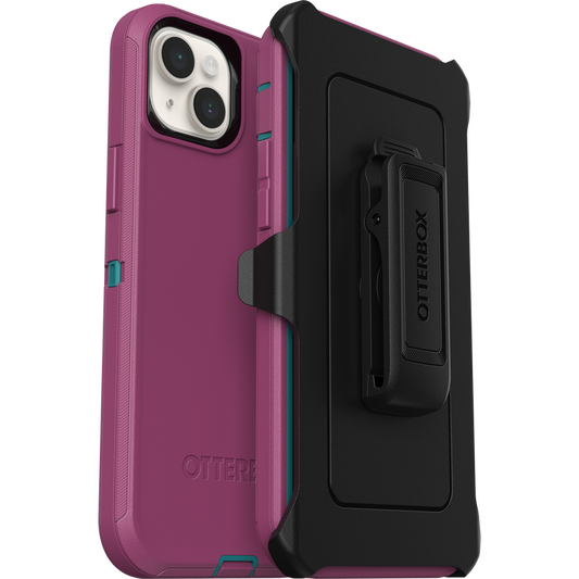 OtterBox iPhone 14+ Defender Case - Canyon Sun (Pink) - product image 1 of 5