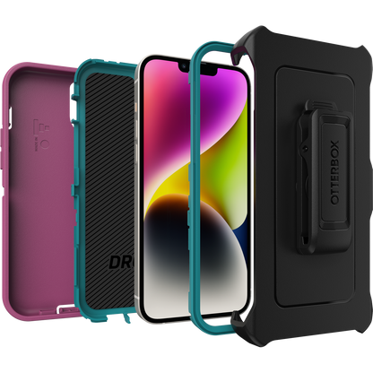 Otterbox OtterBox iPhone 14+ Defender Case - Canyon Sun (Pink) (SKU: 52398) – Image 3