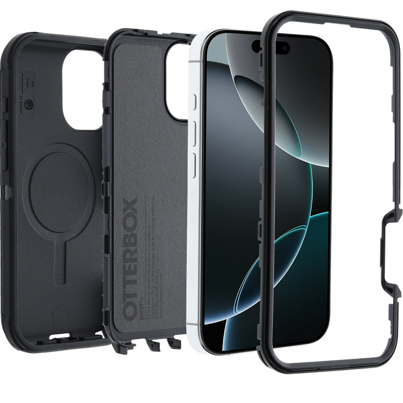 OtterBox iPhone 16 Defender Pro Case MagSafe - Black - product image 3 of 5