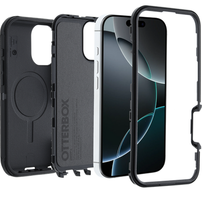 OtterBox iPhone 16 Defender Pro Case MagSafe - Black - product image 3 of 5