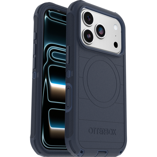 OtterBox iPhone 17 Defender Pro with MagSafe + Camera Control Case - Blue Sentiment - product image 1 of 5