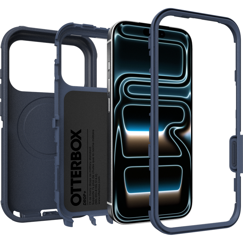 OtterBox iPhone 17 Defender Pro with MagSafe + Camera Control Case - Blue Sentiment - product image 3 of 5