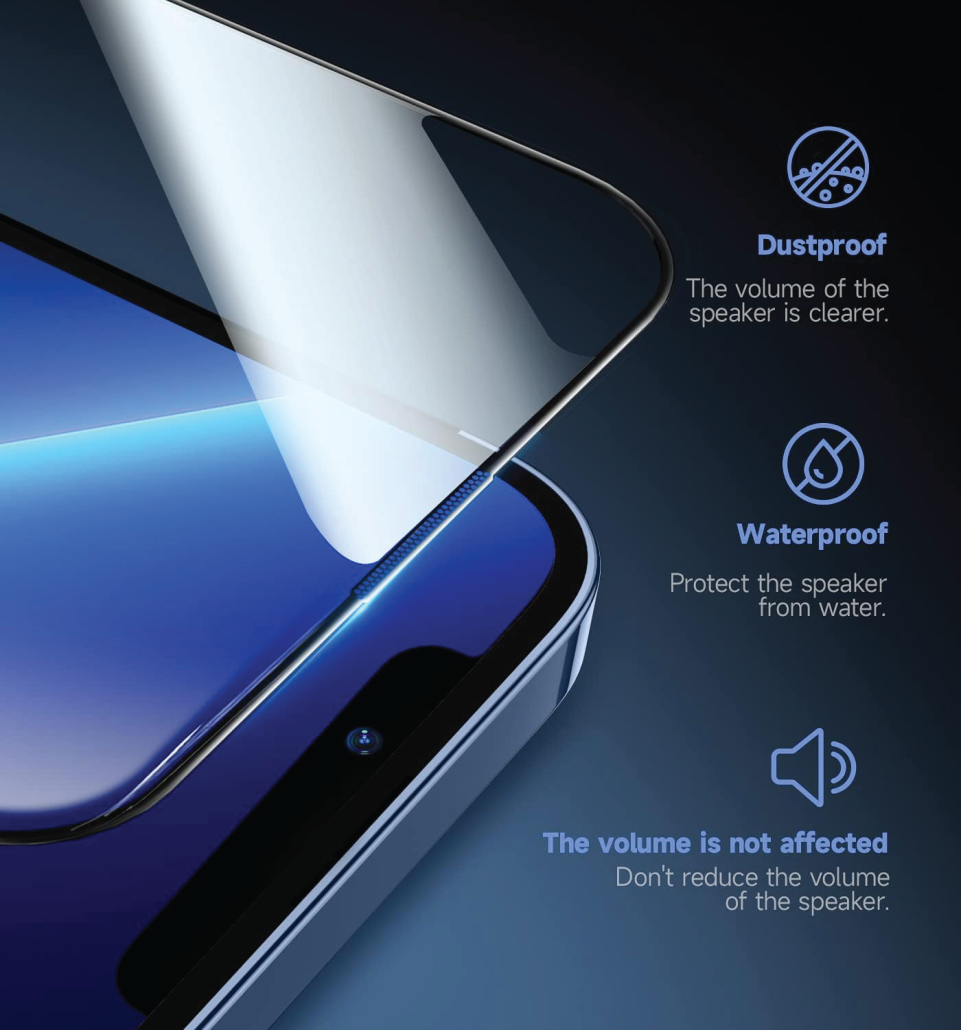 Znitro Nitro iPhone 13 Mini Tempered Glass Clear - product image 5 of 5