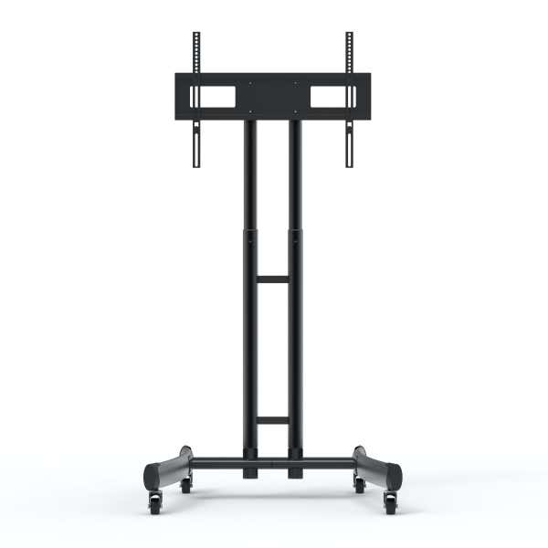 Luxor TV Stand Steel Adjustable (48in to 68in) Heavy Duty Holds up to 70in TV Rolling with Casters Max Load 100lbs VESA - Black - product image 1 of 1