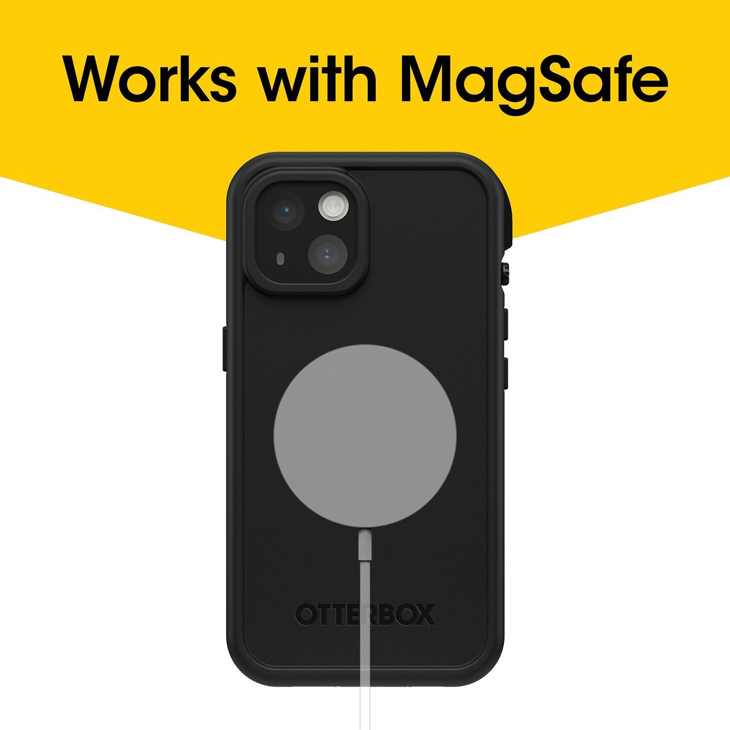 Otterbox OtterBox iPhone 14+ Folio Case for MagSafe - Shadow Black (UPC: 840304702084) – Image 5