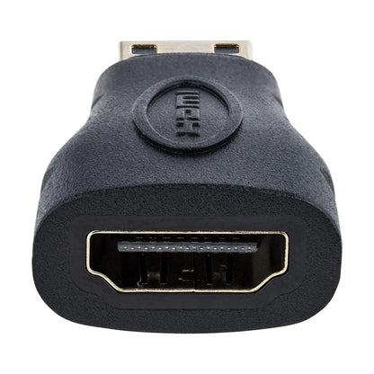 StarTech StarTech Adapter Mini HDMI Male to HDMI Female 4K High Speed Gold Plated - Black