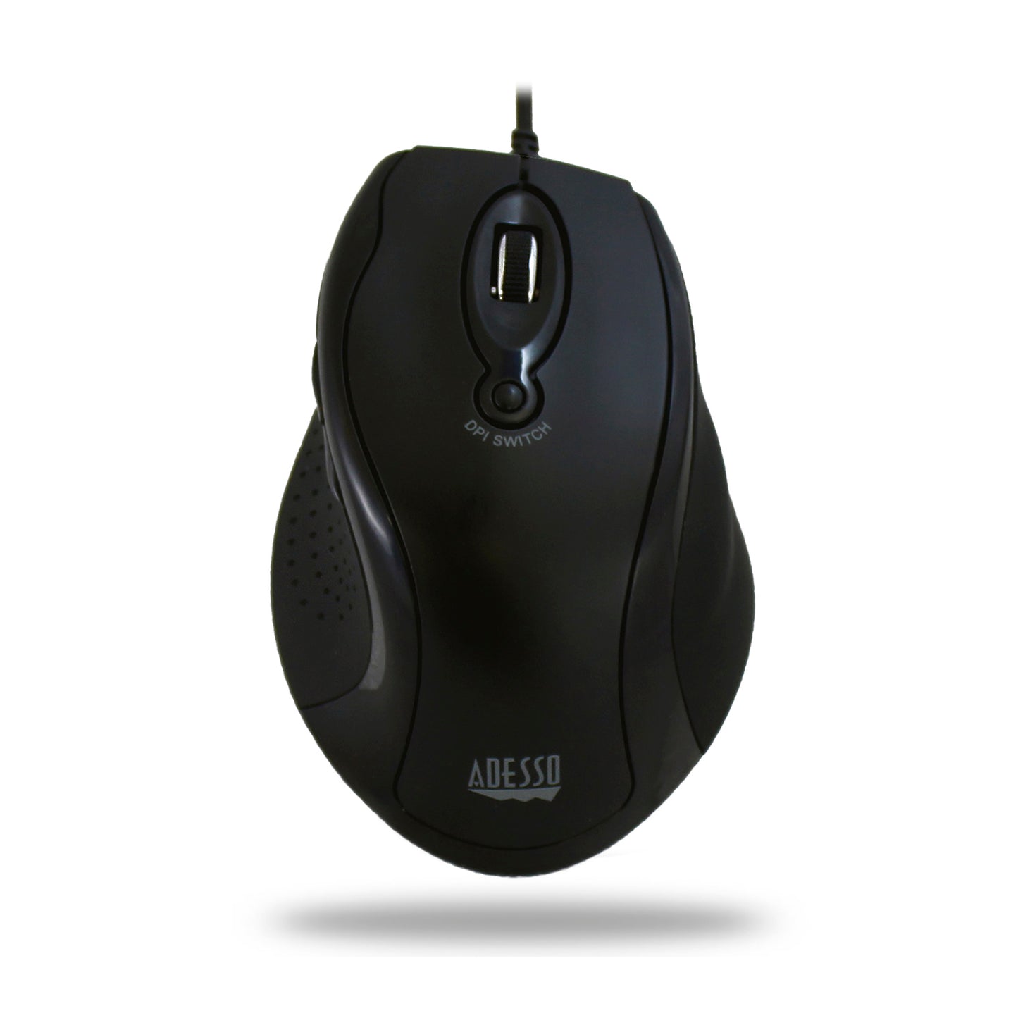 Adesso Mouse Wired Ergonomic G2 6 Button up to 2400dpi PC/Mac - Black - product image 1 of 5