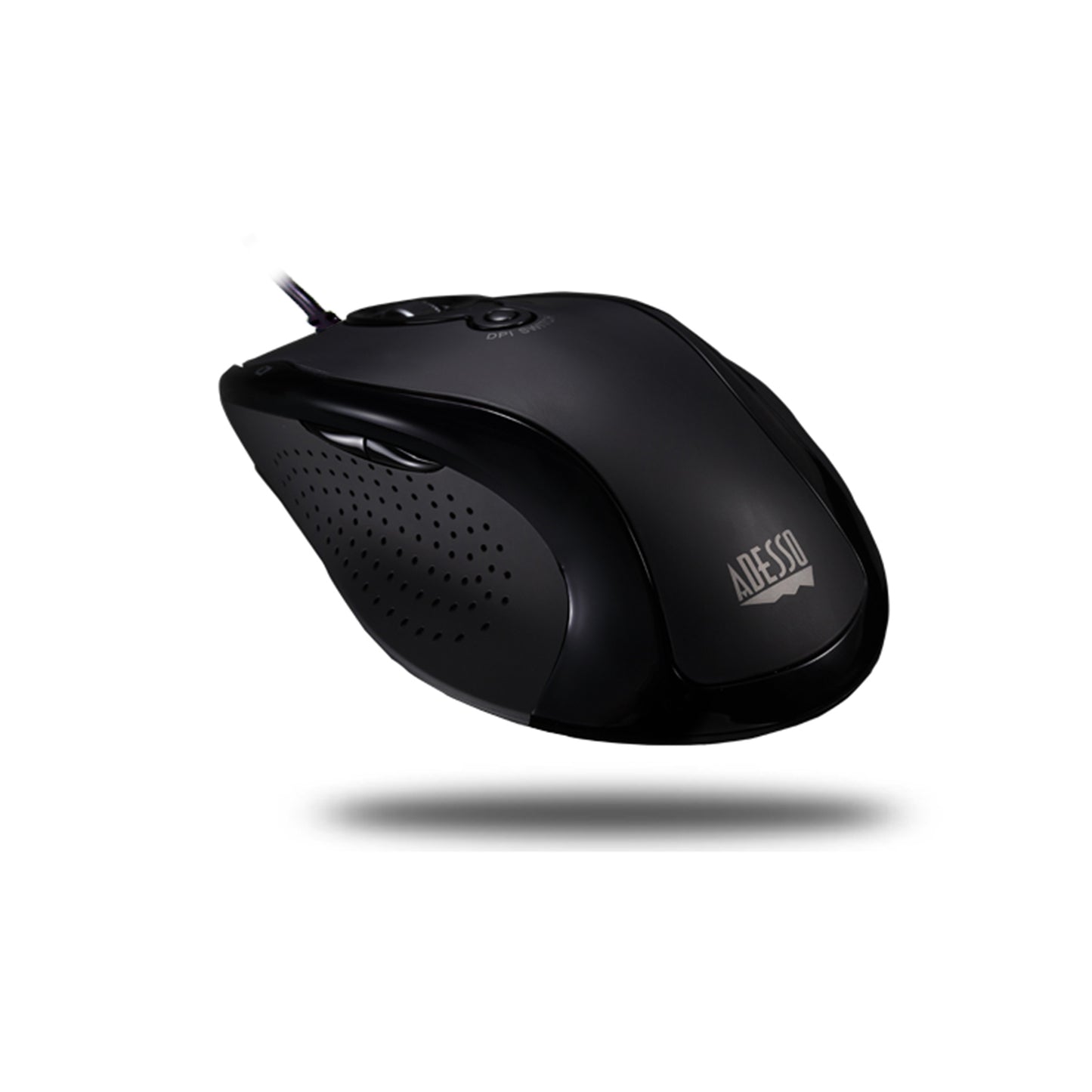 Adesso Mouse Wired Ergonomic G2 6 Button up to 2400dpi PC/Mac - Black - product image 5 of 5