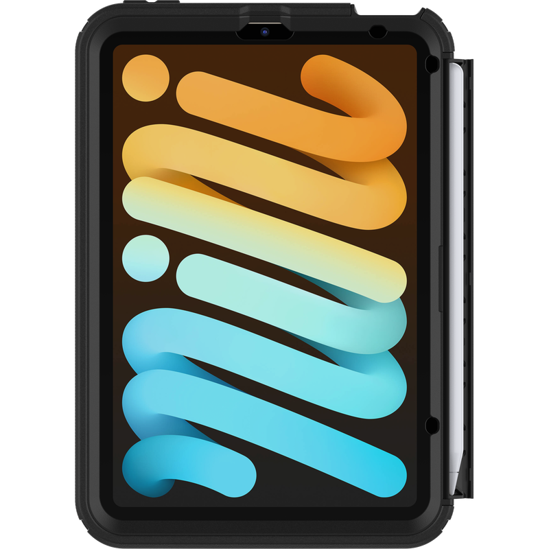 OtterBox iPad Mini 7/6 Defender Case Rugged - Black - product image 2 of 5