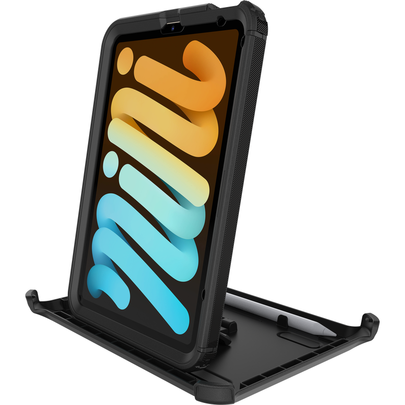 OtterBox iPad Mini 7/6 Defender Case Rugged - Black - product image 4 of 5