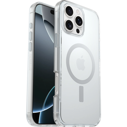 OtterBox iPhone 16 Pro Max Symmetry Case MagSafe - Clear Stardust 3.0 - product image 1 of 5