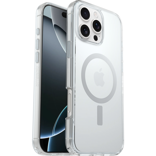OtterBox iPhone 16 Pro Max Symmetry Case MagSafe - Clear Stardust 3.0 - product image 1 of 5