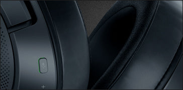 Razer Gaming Headset Wired Kraken V3 X with Boom Hyperclear Cardioid Mic 7.1 Chroma RGB USB - Black - product image 2 of 5