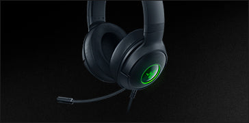 Razer Gaming Headset Wired Kraken V3 X with Boom Hyperclear Cardioid Mic 7.1 Chroma RGB USB - Black - product image 4 of 5