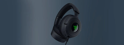 Razer Gaming Headset Wired Kraken V4 USB with Hyperclear Retractable Cardioid Mic Chroma RGB USB - Minecraft Edition - product image 4 of 5