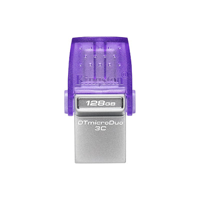 Kingston USB Flash Drive 256GB DataTraveler Microduo USB-A and USB-C 3.2 (Gen 1) - product image 5 of 5