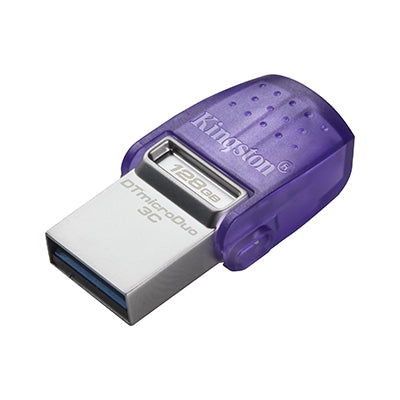 Kingston USB Flash Drive 256GB DataTraveler Microduo USB-A and USB-C 3.2 (Gen 1) - product image 4 of 5