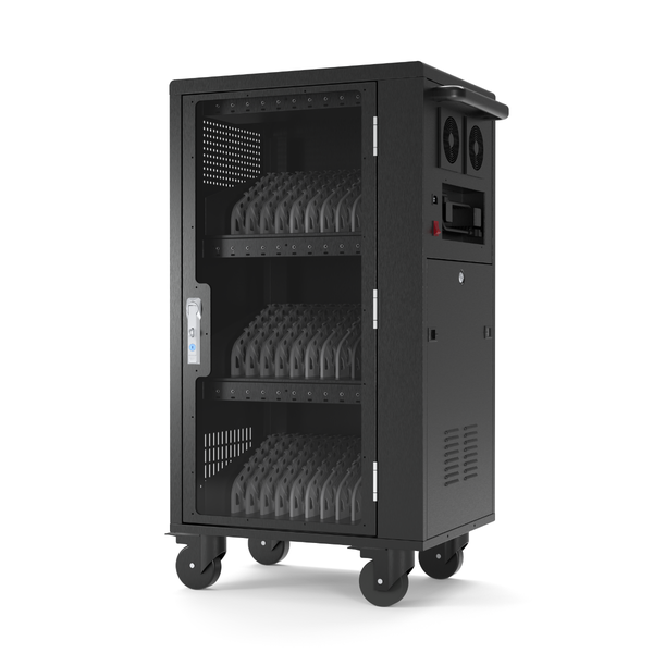 Luxor Charging Cart (OPEN BOX) Steel 30 Tablets Chromebooks Top Damage Does not affect Functionality of the cart. AS IS no Returns - product image 1 of 1