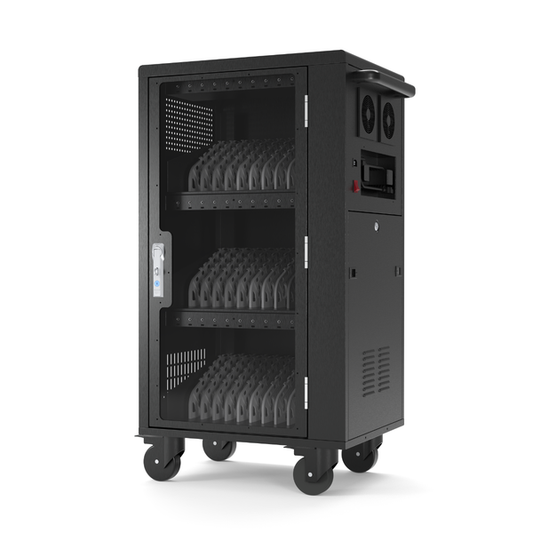 Luxor Charging Cart (OPEN BOX) Steel 30 Tablets Chromebooks Top Damage Does not affect Functionality of the cart. AS IS no Returns - product image 1 of 1