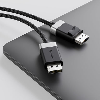 Alogic Alogic DisplayPort Male to DisplayPort Male Cable 3ft 8K Ultra - Space Grey