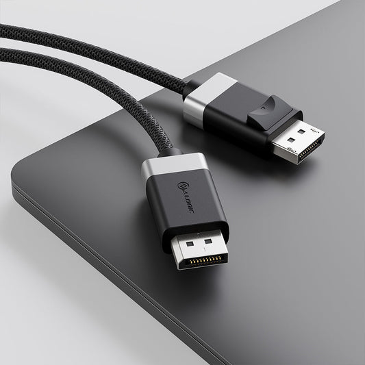 Alogic Alogic DisplayPort Male to DisplayPort Male Cable 3ft 8K Ultra - Space Grey