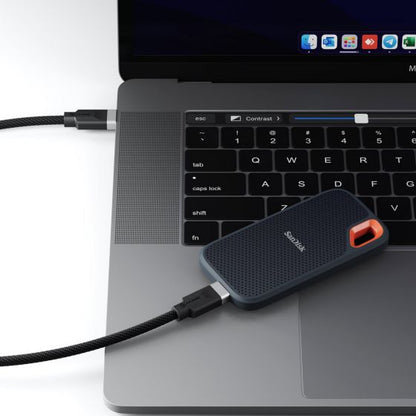 Alogic Charge & Sync USB-C to USB-C Cable 3ft Fusion PD up to 100W Fast Charge 20Gbps High Speed - Black - product image 2 of 3