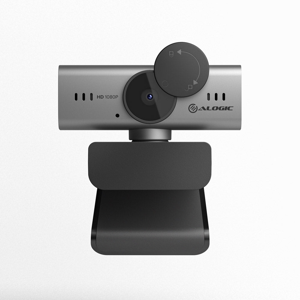 Alogic Webcam Iris Compatible 1080p with AI Powered Autofocus Noise Cancelling Microphones Privacy Cover USB-A or USB-C Connection - product image 1 of 5