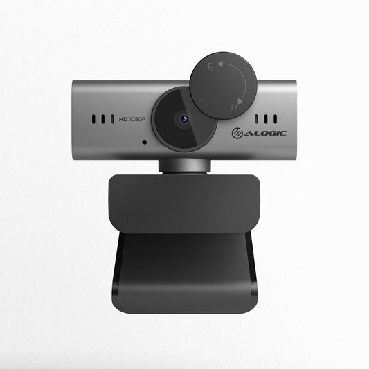 Alogic Webcam Iris Compatible 1080p with AI Powered Autofocus Noise Cancelling Microphones Privacy Cover USB-A or USB-C Connection - product image 1 of 5