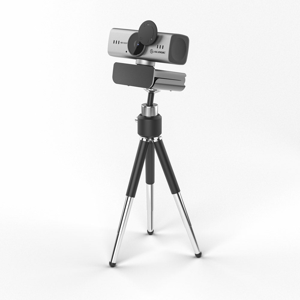 Alogic Webcam Iris Compatible 1080p with AI Powered Autofocus Noise Cancelling Microphones Privacy Cover USB-A or USB-C Connection - product image 3 of 5