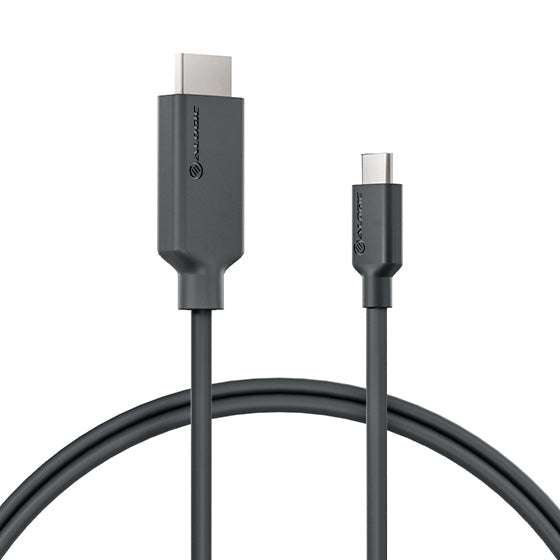 Alogic USB-C Male to HDMI Male Cable 3ft 4K Elements - Black - product image 3 of 5