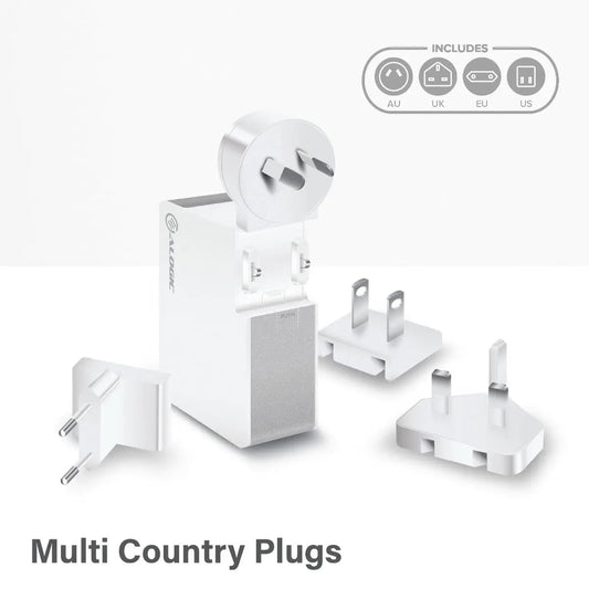 Alogic Alogic Wall Charger 1 Port USB-C 60W Power Delivery - Travel Edition