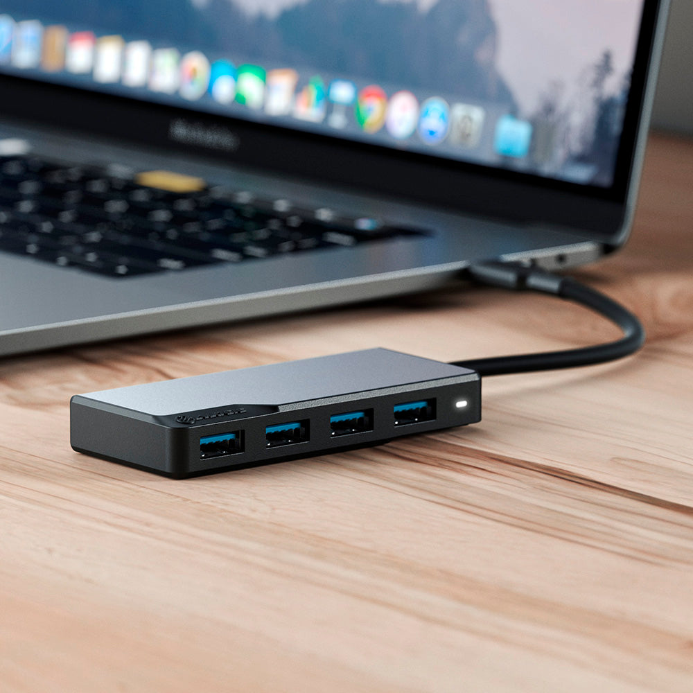 Alogic Hub 4-in-1 USB-C to 4 Port USB-A 3.0 SWIFT - Space Grey - product image 4 of 4