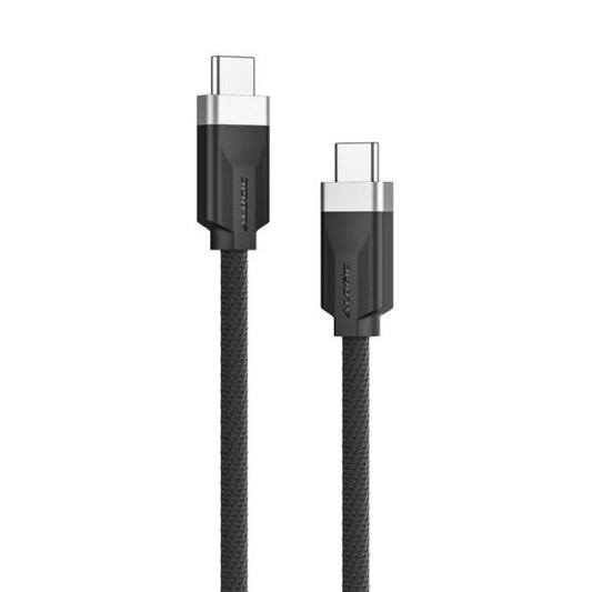 Alogic Charge & Sync USB-C to USB-C Cable 3ft Fusion PD up to 100W Fast Charge 20Gbps High Speed - Black - product image 1 of 3