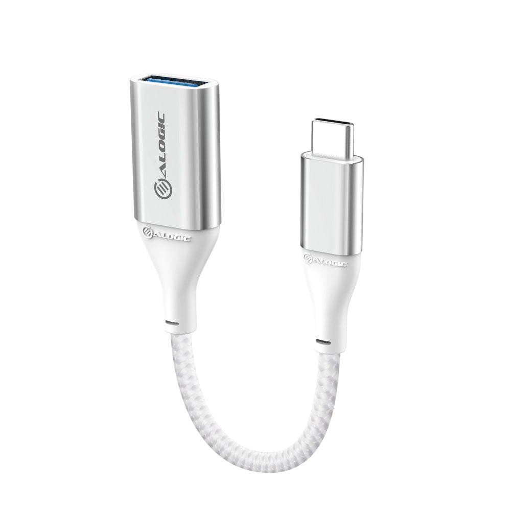 Alogic Adapter USB-C Male to USB-A Female 3.1 6in Ultra- Silver - product image 1 of 4