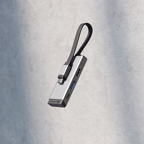 Alogic Hub 3-in-1 USB-C to USB-A 3.2 & USB-C 100W Pass Through Charging Magforce - product image 3 of 5