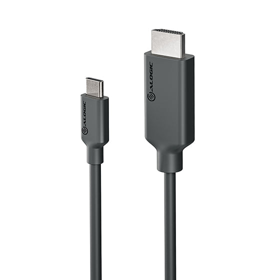 Alogic USB-C Male to HDMI Male Cable 3ft 4K Elements - Black - product image 4 of 5
