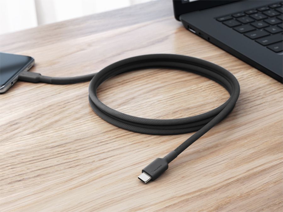 Alogic Charge & Sync USB-C to USB-C Cable 6ft Elements Pro 480Mbps - White - product image 5 of 5