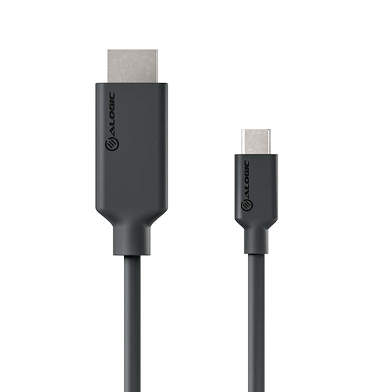 Alogic USB-C Male to HDMI Male Cable 3ft 4K Elements - Black - product image 1 of 5