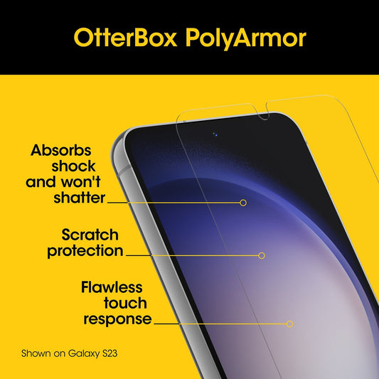 Otterbox OtterBox Galaxy S24 Polyarmor Premium Tempered Glass Screen Protector